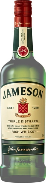 Виски Jameson 40% 0.7л