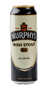 Пиво Murphy's Irish Stout темное фильтрованное 4% 0.5л