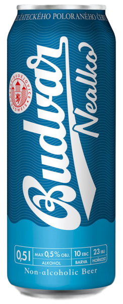 Пиво Budvar Nealko светлое фильтрованное  0% 0.5л