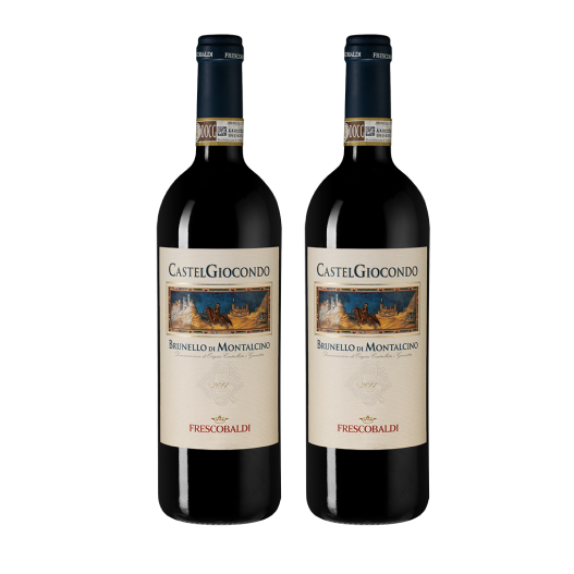 Вино Frescobaldi CastelGiocondo Brunello Di Montalcino DOCG 2014 2 х 0.75L