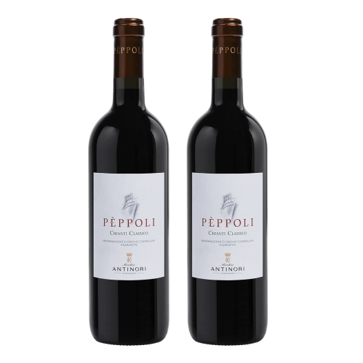 Вино PEPPOLI Chianti Classico DOCG 2018 Twin pack 13.5% 2х0.75L