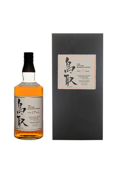 Виски The Tottori Blended 17 years 50% 0.7 л