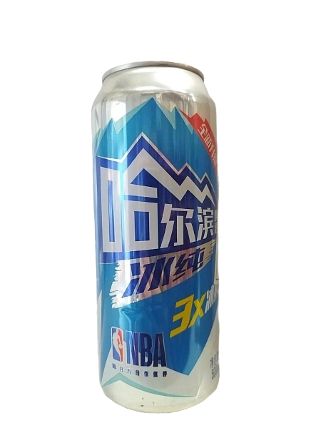 Пиво Harbin Ice светлое фильтрованное 3.6% 0.5л ж/б