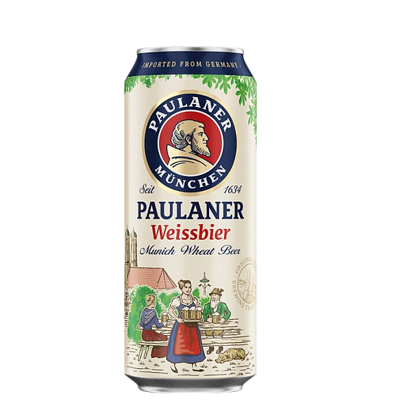 Пиво Paulaner Weissbier 5.5% 0,5 л