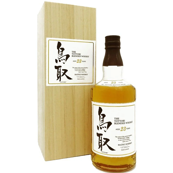 The Tottori Blended whiskey aged 23 years Виски купажированный 48% 0.7L