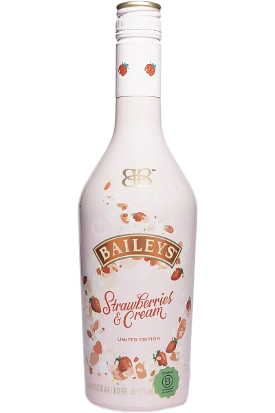 Ликер Baileys Strawberry & Cream 17% 0.5л