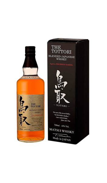 Виски The Tottori Blended Bourbon Barrel 43% 0.7 л