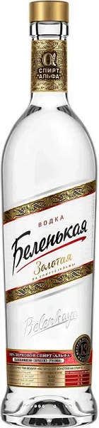 Водка Беленькая Золотая 40% 0.5 л