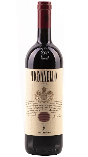 Вино красное Tignanello IGT 2016 14% 0.75л