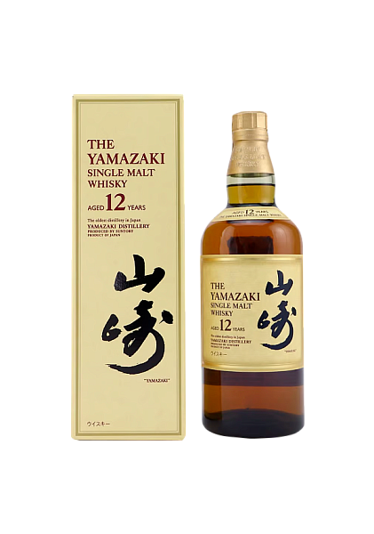Виски The Yamazaki Single Malt 12 years 43% 0.7 л