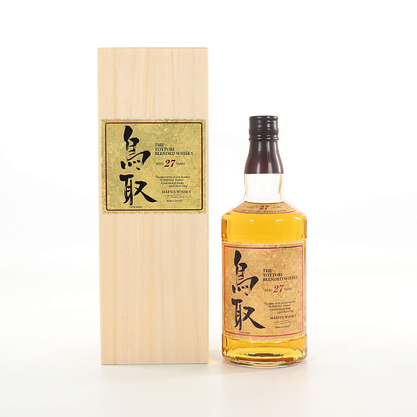 The Tottori Blended whiskey aged 27 years Виски купажированный  50% 0.7L