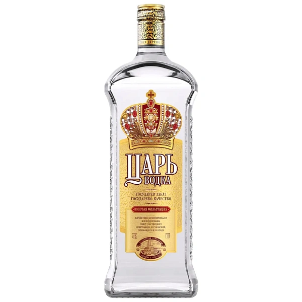 Водка "Царь" 40 % 1L