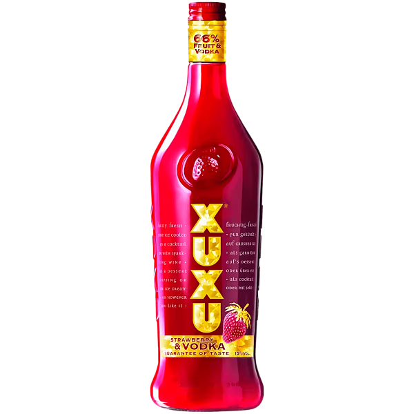 Ликер XuXu strawberry&vodka 15% 0.7L