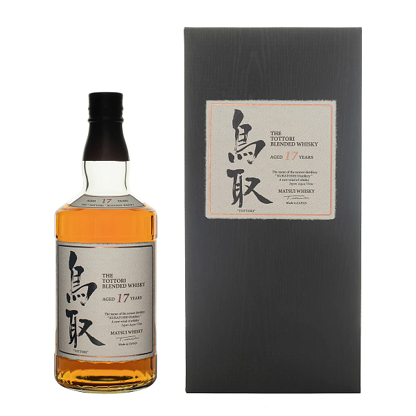 The Tottori Blended whiskey aged 17 years Виски купажированный 50% 0.7L