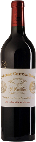 Вино красное Chateau Cheval Blanc Saint Emilion Grand cru Premier Grand Cru Classe A АОС 2013 13% 0.75 л