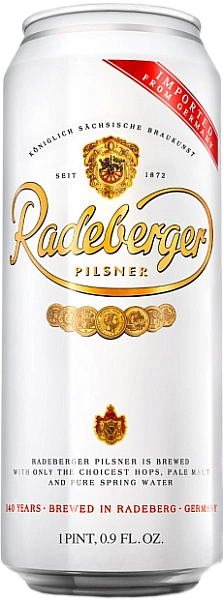 Пиво Radeberger Pilsner ж/б