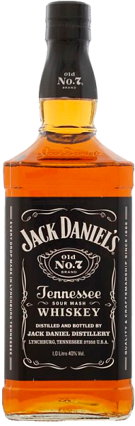 Jack Daniel's Tennessy Whiskey 40% 1L виски