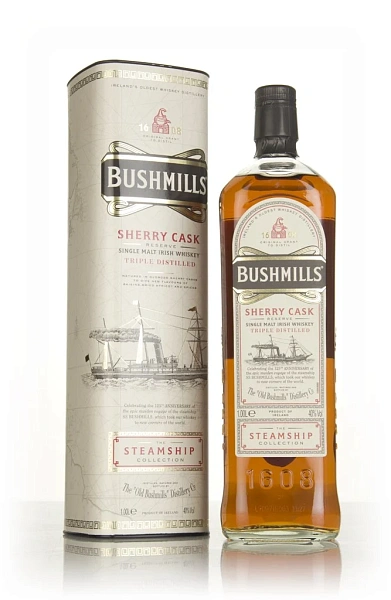 Виски Bushmills Steamship Sherry Cask Reserve Single Malt Irish 40% 1L