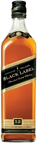 Виски Johnnie Walker Black Label 12 лет 0.7л