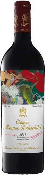 Вино красное сухое Chateau Mouton Rothschild Pauillac 2015 0.75L
