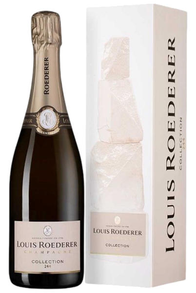Вино игристое Louis Roederer Collection 244 Brut п/у 12.5% 0.75л