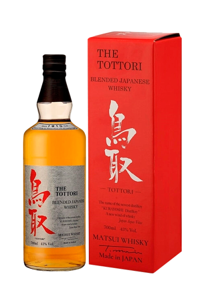 Виски The Tottori Blended 43% 0.7 л