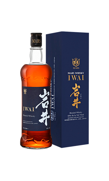 Виски Mars Iwai Blended купажированный 40% 0.75 л
