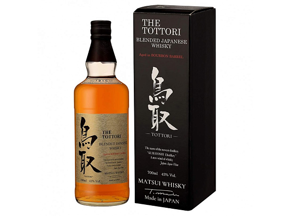The Tottori Blended whiskey Bourbon Barrel Виски купажированный 43% 0.7L